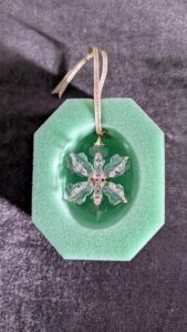 スワロフスキーの立体クリスマスオーナメント