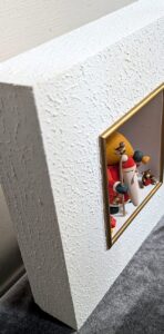 ギュンター・ライヒェルの立体額を斜めから見た写真